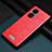 Soft Luxury Leather Snap On Case Cover LD2 for Huawei P50 Red