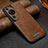 Soft Luxury Leather Snap On Case Cover LD2 for Huawei P60 Art