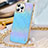 Soft Luxury Leather Snap On Case Cover LD4 for Apple iPhone 13