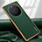 Soft Luxury Leather Snap On Case Cover LD4 for Huawei Mate 60 Pro Green