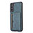 Soft Luxury Leather Snap On Case Cover M04T for Samsung Galaxy S21 FE 5G