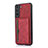 Soft Luxury Leather Snap On Case Cover M04T for Samsung Galaxy S21 FE 5G