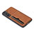 Soft Luxury Leather Snap On Case Cover M04T for Samsung Galaxy S21 FE 5G