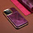 Soft Luxury Leather Snap On Case Cover MT1 for Apple iPhone 16 Pro Max Purple