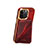 Soft Luxury Leather Snap On Case Cover MT2 for Apple iPhone 15 Pro Max