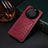 Soft Luxury Leather Snap On Case Cover MT2 for Huawei Mate 60 Pro Red