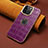 Soft Luxury Leather Snap On Case Cover MT3 for Apple iPhone 14 Pro Max