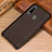 Soft Luxury Leather Snap On Case Cover P01 for Huawei P30 Lite New Edition Brown