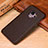 Soft Luxury Leather Snap On Case Cover P01 for Samsung Galaxy S9 Brown