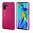 Soft Luxury Leather Snap On Case Cover P02 for Huawei P30 Pro New Edition Hot Pink