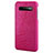 Soft Luxury Leather Snap On Case Cover P02 for Samsung Galaxy S10 5G Hot Pink