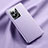 Soft Luxury Leather Snap On Case Cover QK1 for Huawei Honor 100 5G Purple