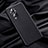 Soft Luxury Leather Snap On Case Cover QK1 for Huawei Honor 50 SE 5G Black