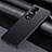 Soft Luxury Leather Snap On Case Cover QK1 for Huawei Honor 70 Pro 5G Black