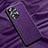 Soft Luxury Leather Snap On Case Cover QK1 for Samsung Galaxy A32 5G Purple