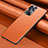 Soft Luxury Leather Snap On Case Cover QK1 for Samsung Galaxy A33 5G Orange