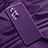 Soft Luxury Leather Snap On Case Cover QK1 for Vivo X70 5G Purple