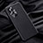 Soft Luxury Leather Snap On Case Cover QK1 for Vivo X70 Pro 5G Black