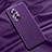 Soft Luxury Leather Snap On Case Cover QK1 for Vivo X70t Purple