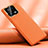 Soft Luxury Leather Snap On Case Cover QK1 for Xiaomi Mi 13 5G Orange