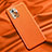 Soft Luxury Leather Snap On Case Cover QK1 for Xiaomi Redmi Note 10 Pro 5G Orange