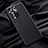 Soft Luxury Leather Snap On Case Cover QK1 for Xiaomi Redmi Note 10 Pro Max Black