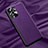 Soft Luxury Leather Snap On Case Cover QK1 for Xiaomi Redmi Note 10S 4G Purple