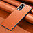 Soft Luxury Leather Snap On Case Cover QK1 for Xiaomi Redmi Note 11 Pro 5G Orange