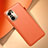 Soft Luxury Leather Snap On Case Cover QK2 for Xiaomi Mi 11i 5G Orange