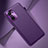 Soft Luxury Leather Snap On Case Cover QK2 for Xiaomi Mi 11i 5G Purple