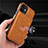 Soft Luxury Leather Snap On Case Cover R01 for Apple iPhone 12