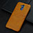 Soft Luxury Leather Snap On Case Cover R01 for Huawei Mate 20 Lite Orange