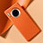 Soft Luxury Leather Snap On Case Cover R01 for Huawei Mate 30E Pro 5G Orange