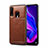 Soft Luxury Leather Snap On Case Cover R01 for Huawei Nova 4e