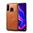 Soft Luxury Leather Snap On Case Cover R01 for Huawei Nova 4e