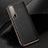 Soft Luxury Leather Snap On Case Cover R01 for Oppo Find X2 Pro Black