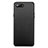 Soft Luxury Leather Snap On Case Cover R01 for Oppo K1 Black