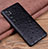 Soft Luxury Leather Snap On Case Cover R01 for Xiaomi Mi Note 10 Pro Black