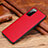 Soft Luxury Leather Snap On Case Cover R02 for Huawei Honor V30 5G Red