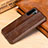 Soft Luxury Leather Snap On Case Cover R02 for Huawei P30 Pro Brown