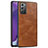 Soft Luxury Leather Snap On Case Cover R02 for Samsung Galaxy Note 20 5G