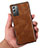 Soft Luxury Leather Snap On Case Cover R02 for Samsung Galaxy Note 20 5G