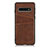Soft Luxury Leather Snap On Case Cover R02 for Samsung Galaxy S10