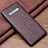 Soft Luxury Leather Snap On Case Cover R02 for Samsung Galaxy S10 Plus