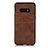 Soft Luxury Leather Snap On Case Cover R02 for Samsung Galaxy S10e