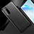 Soft Luxury Leather Snap On Case Cover R02 for Samsung Galaxy S20 Plus Black