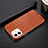 Soft Luxury Leather Snap On Case Cover R03 for Apple iPhone 12 Mini