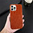 Soft Luxury Leather Snap On Case Cover R03 for Apple iPhone 12 Pro