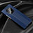 Soft Luxury Leather Snap On Case Cover R03 for Huawei Mate 40E Pro 4G Blue