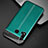 Soft Luxury Leather Snap On Case Cover R03 for Huawei Nova 5i Green